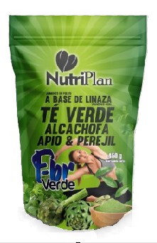 Fibra Nutri Plan Te verde 450gr - DistridNaturals