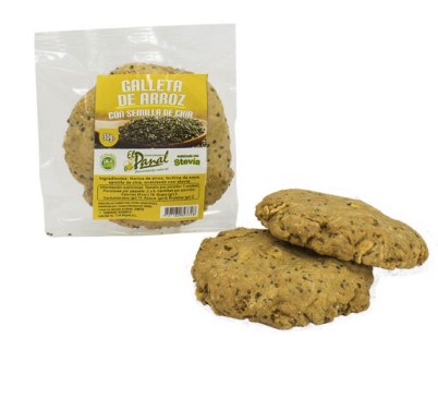 Galleta de Arroz con Chia 30gr Naruna