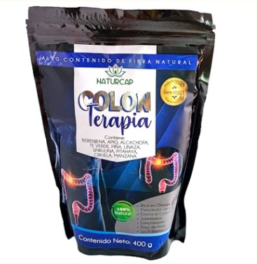 Colon Terapia Fibra 400gr Naturcap (X) - Distridnaturals