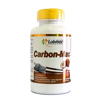 Carbon Mac 500mg x 100 tab Labmac - Distibnaturals