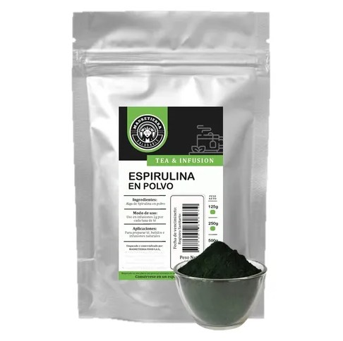 Espirulina en Polvo 125gr Madretierra