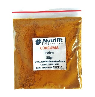 Cúrcuma en Polvo 30gr Madretierra