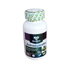 Ashawagandha D6  x 60 caps BioWell - DistridNaturals