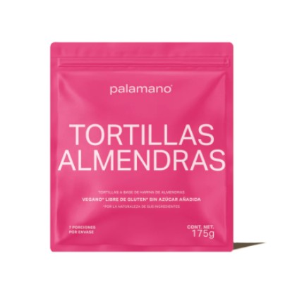 Tortilla de Almendras M 175gr Palamano
