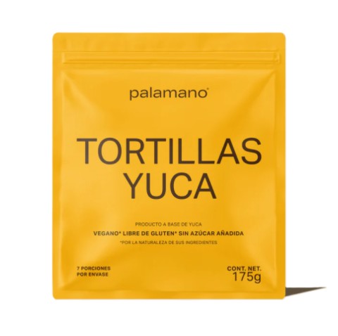 Tortilla de Yuca 175gr Palamano