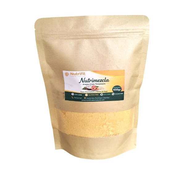 NutriMezcla 450gr (Premezcla Coco, Chontaduro y Sagú) Nutrifit