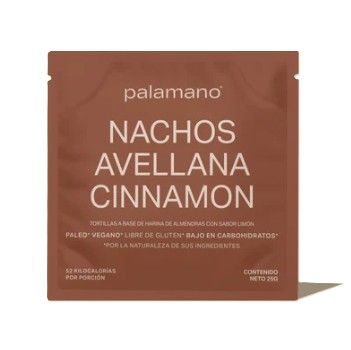 Nachos Avellana Cinnamon 25gr Palamano