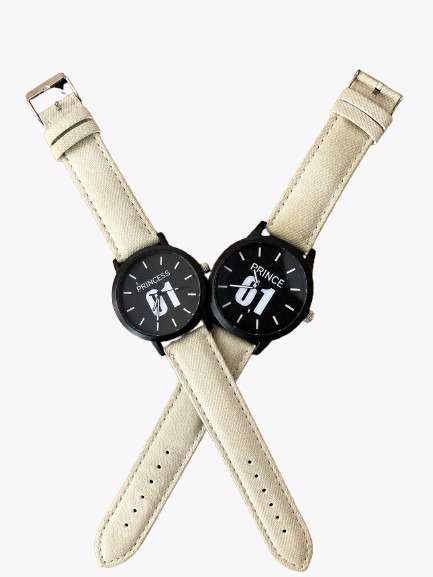 RELOJ PAREJA BLANCO