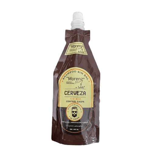 SHAMPOO SIN SAL CERVEZA FOR MEN CONTROL CASPA DOY PAC