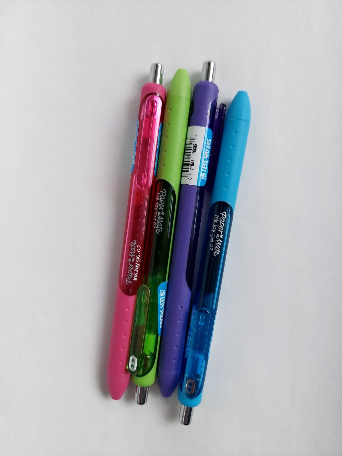 BOLIGRAFO RETRACTIL INK JOY TINTA GEL SURTIDO( VERDE, AZUL, MORADO,ROSADO)