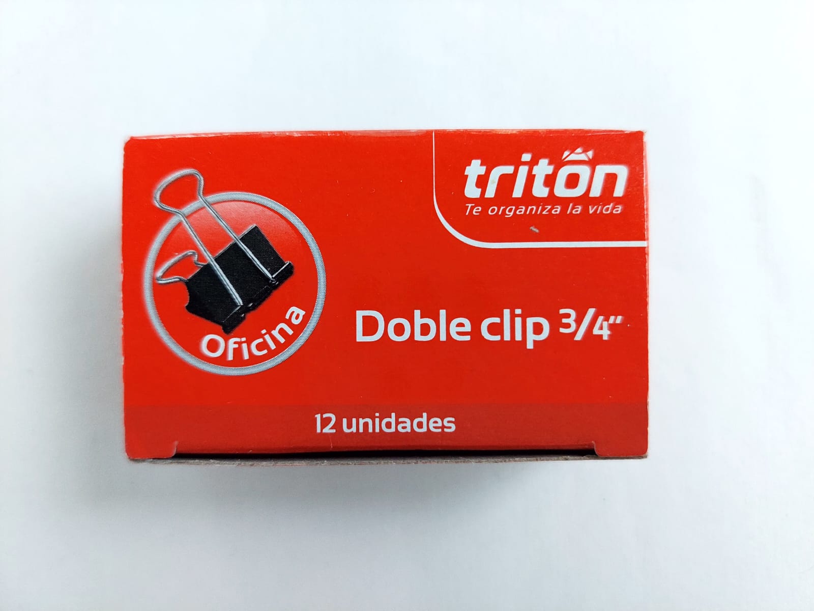 GANCHO DOBLE CLIP 3/4