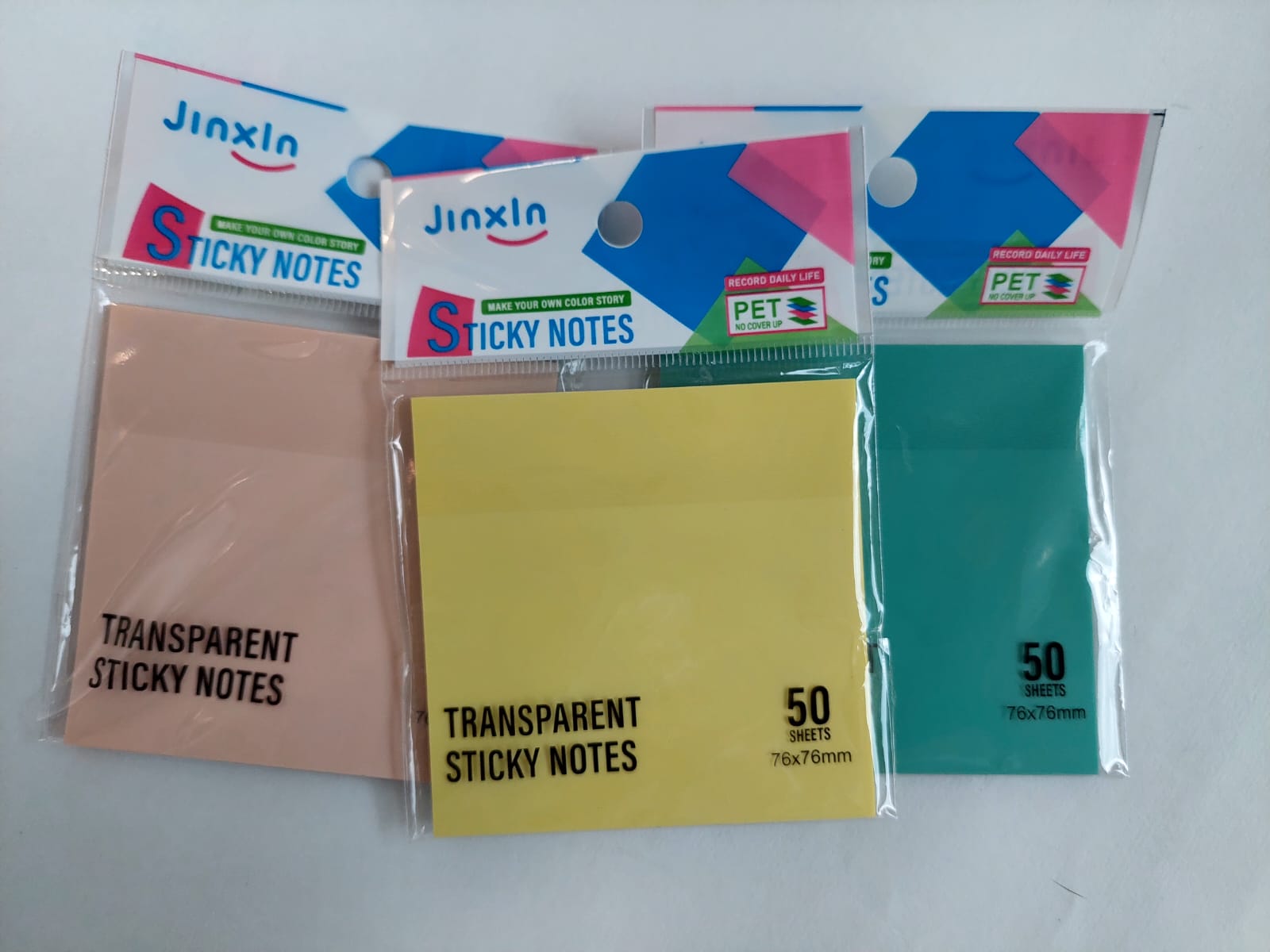 POST IT TRANSPARENTES