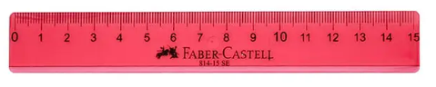 REGLA FABER-CASTELL 15 CMS TRANSPAREN