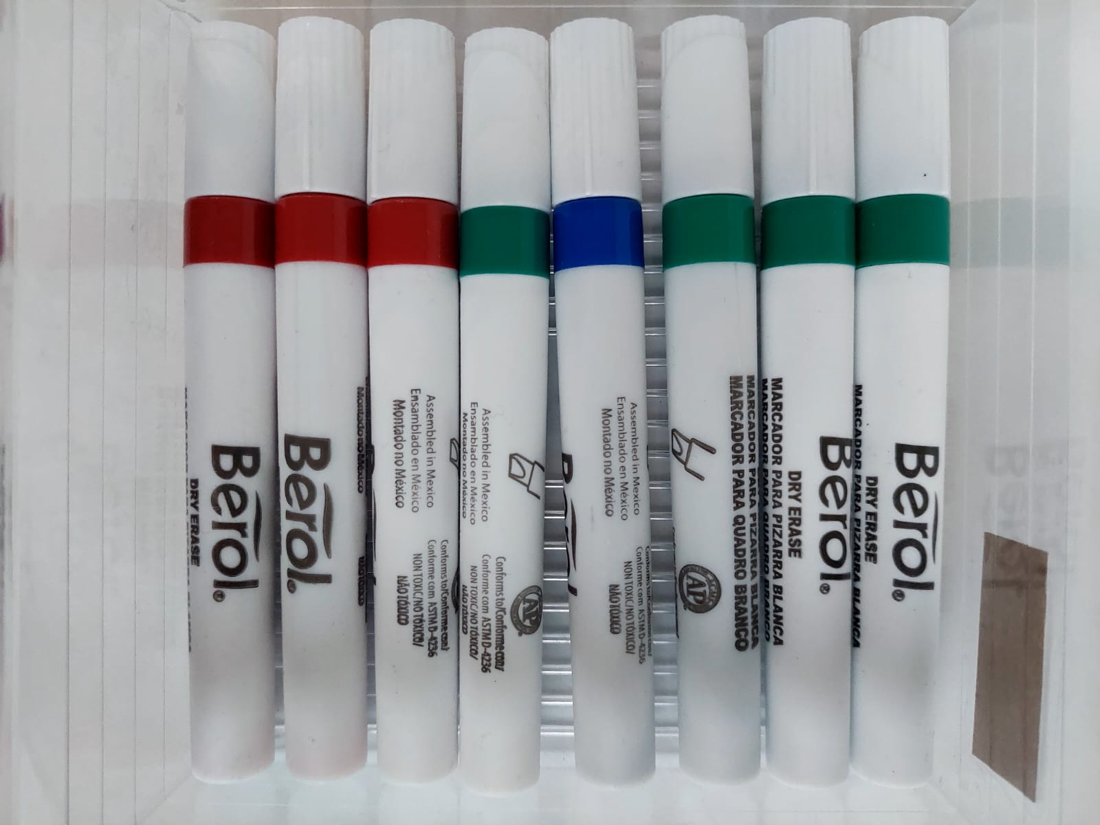 MARCADOR BEROL BORRABLE SURTIDO