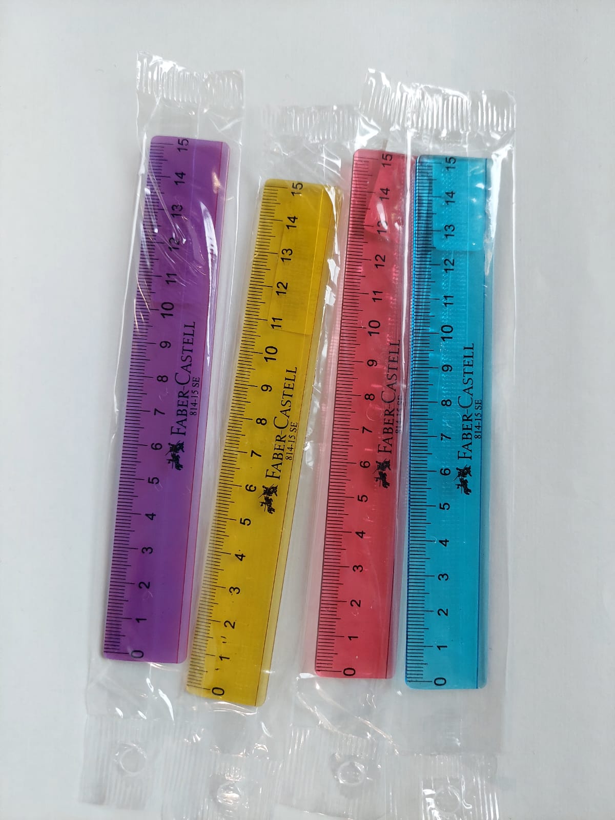 REGLA FABER CASTELL 15 CMS TRANSPAREN