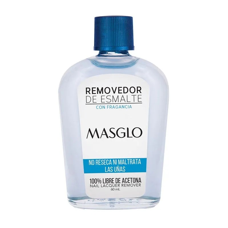 REMOVEDOR DE ESMALTE MASGLO 60ML