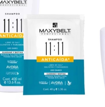 SHAMPOO ANTICAIDA MAXYBELT SOBRE