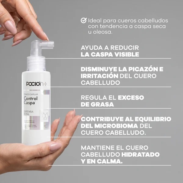 TONICO CONTROL CASPA LA POCION 70ML