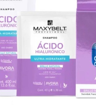 SHAMPOO ACIDO HIALURONICO MAXYBELT SOBRE