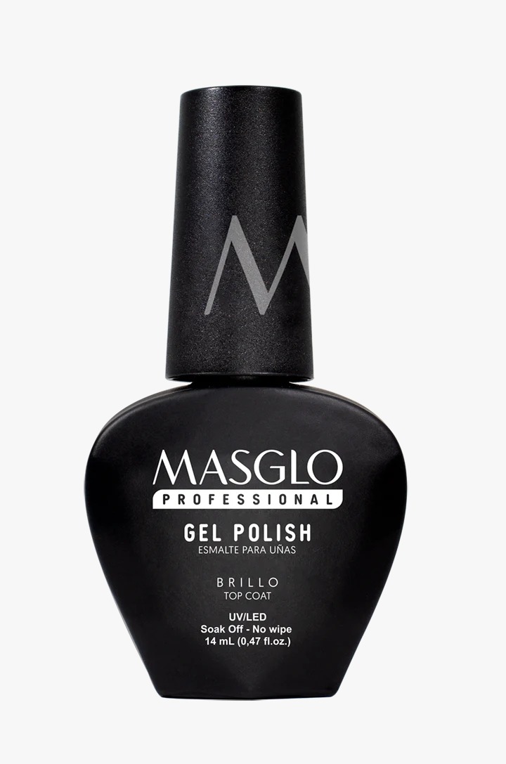 ESMALTE MASGLO BASE/TOP GEL POLISH 14ML