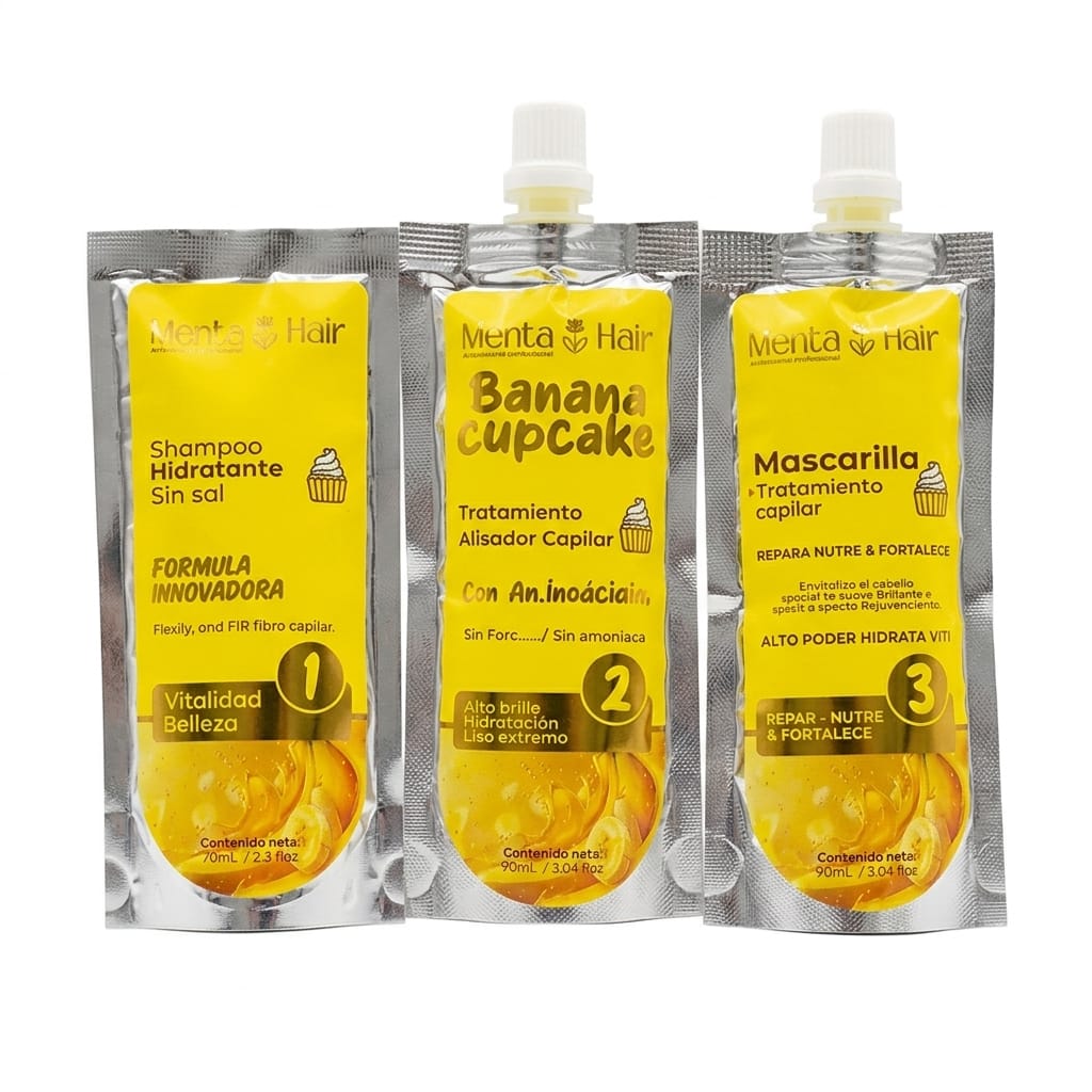 ALISADO BANANA MENTA HAIR 90ML