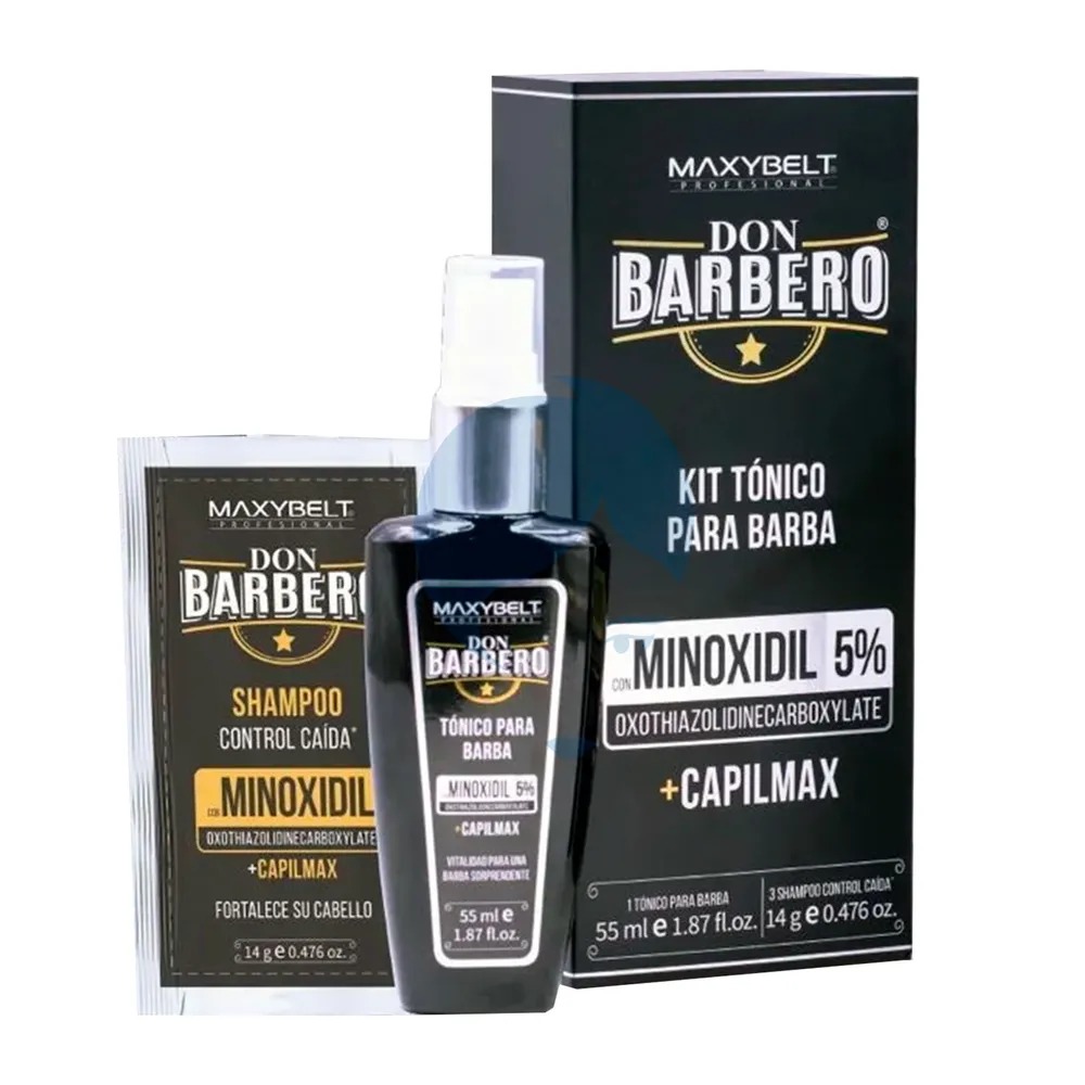 KIT TONICO PARA BARBA 55ML MAXYBELT