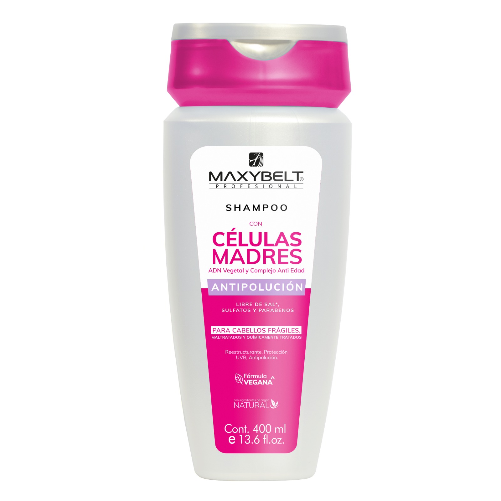 SHAMPOO CELULAS MADRE 400ML MAXYBELT