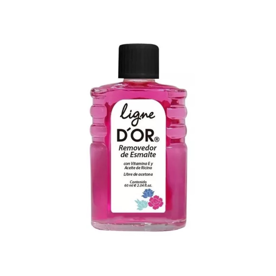REMOVEDOR LIQ DE ESMALTE LIGNE DOR 60ML