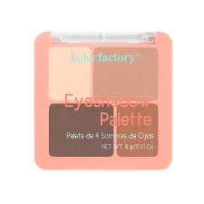 PALETA DE SOMBRAS X 4 KOLOR FACTORY