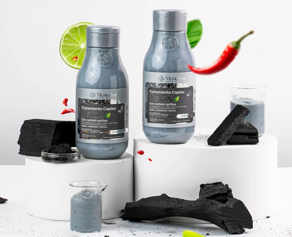 ACONDICIONADOR CARBON ACTIVADO X550ML MENTA HAIR