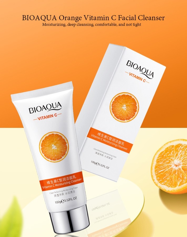 JABON FACIAL VITAMINA C BIOAQUA