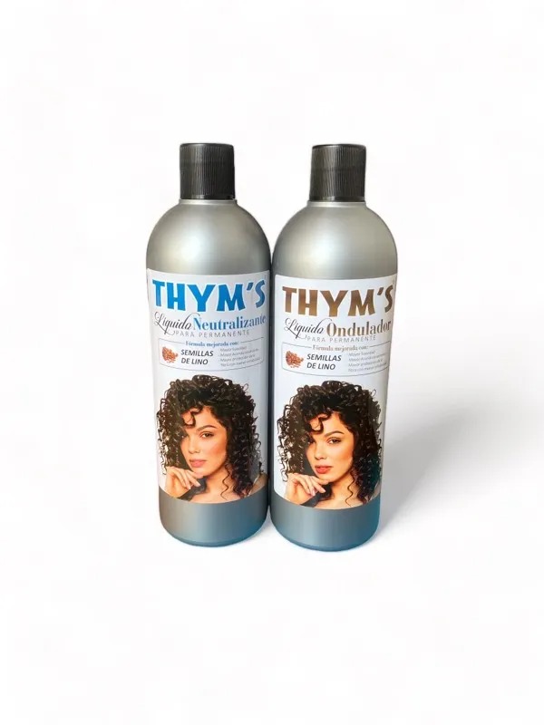 KIT DE ONDULADOR PARA PERMANENTE THYMS 500ML
