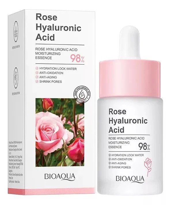 SERUM HIDRATANTE ACIDO HIALURONICO ROSAS BIOQUA