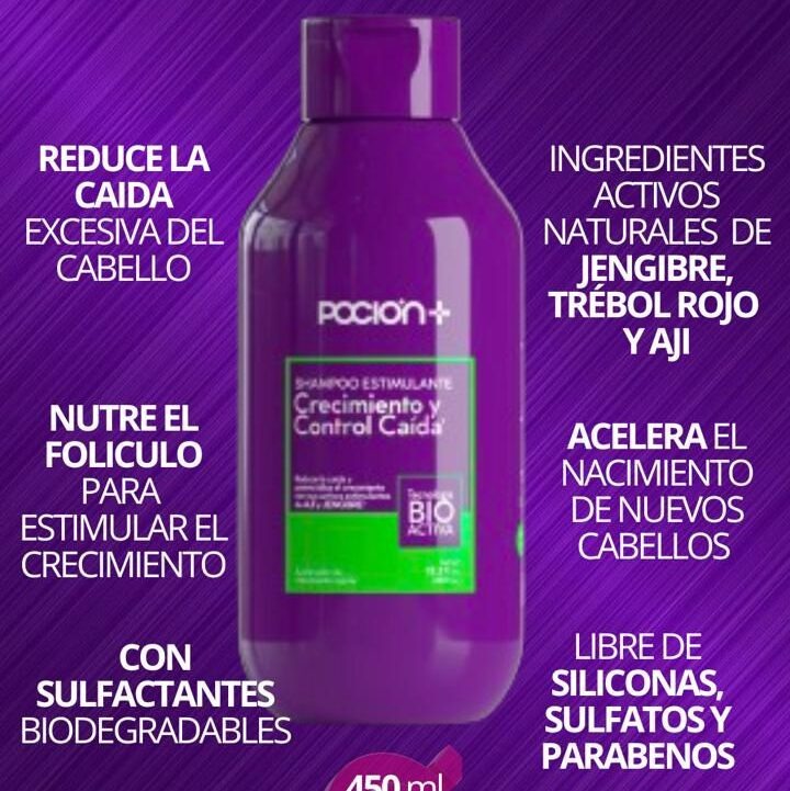 SHAMPOO POCION ANTICAIDA