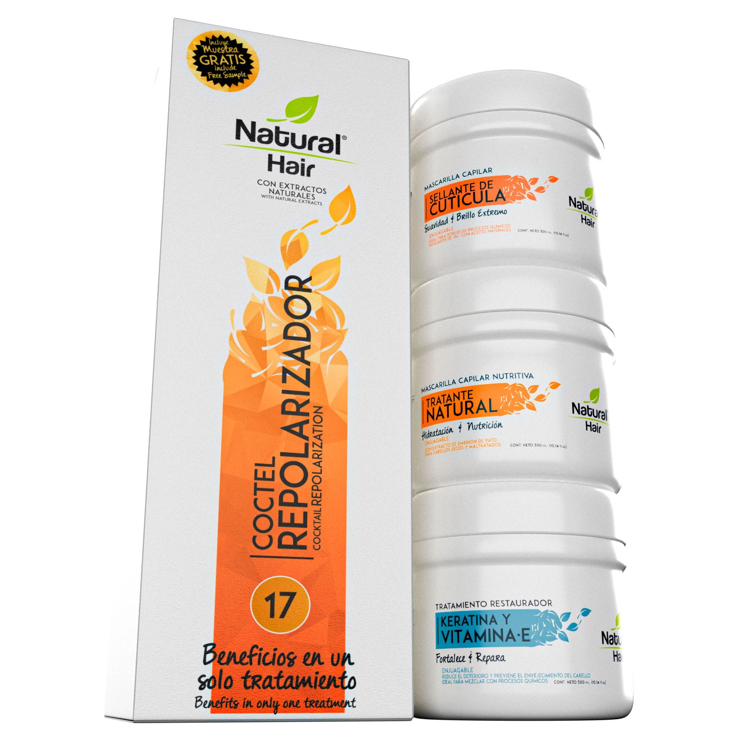 COCTEL REPOLARIZADOR NATURAL HAIR