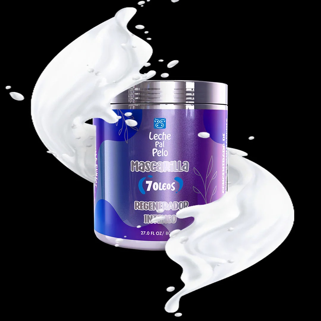 MASCARILLA 7 OLEOS LECHE PAL PELO X800ML