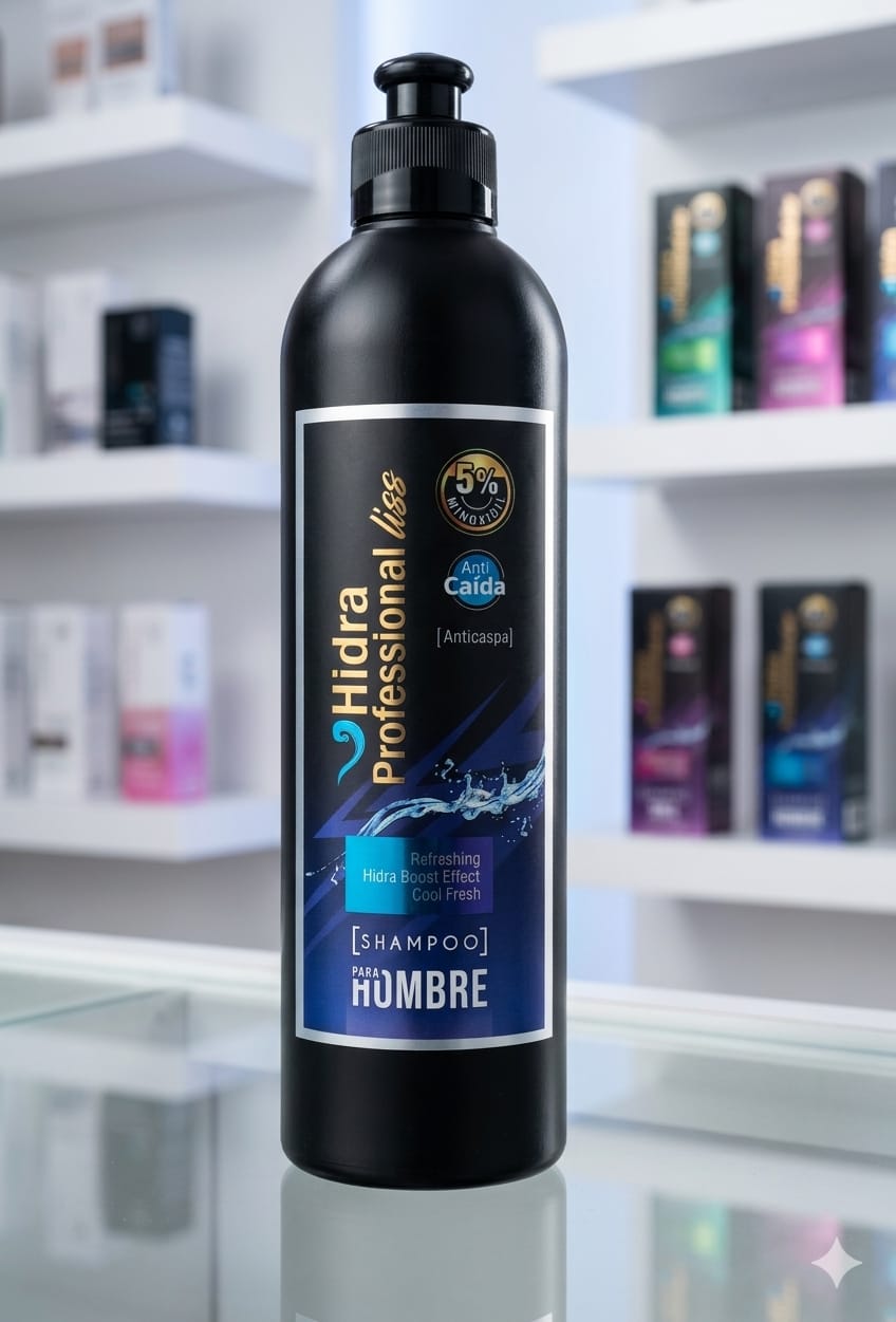 SHAMPOO HIDRAPROFESSIONAL PARA HOMBRE X500ML