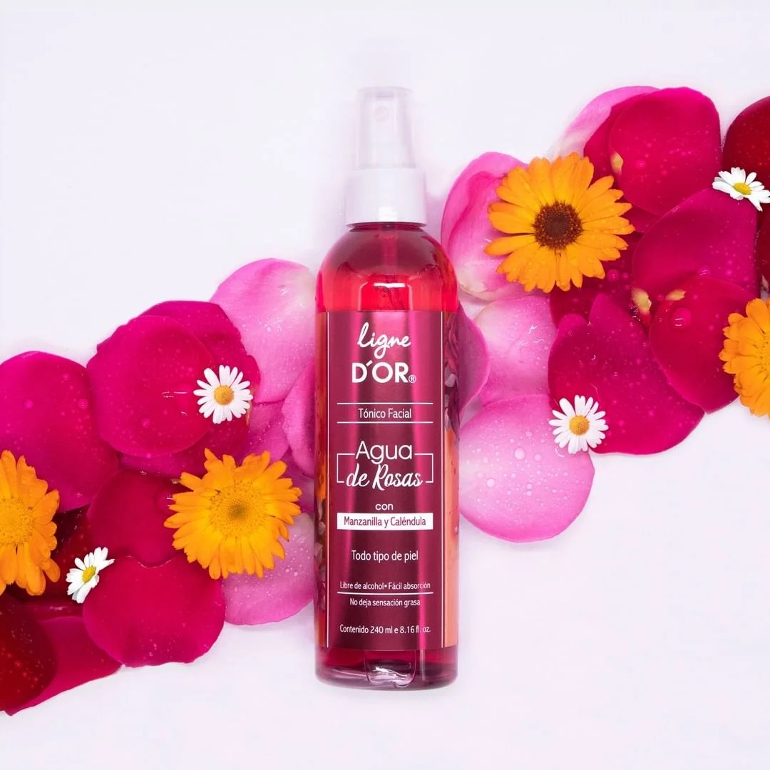 TONICO FACIAL AGUA DE ROSAS LIGNE DOR