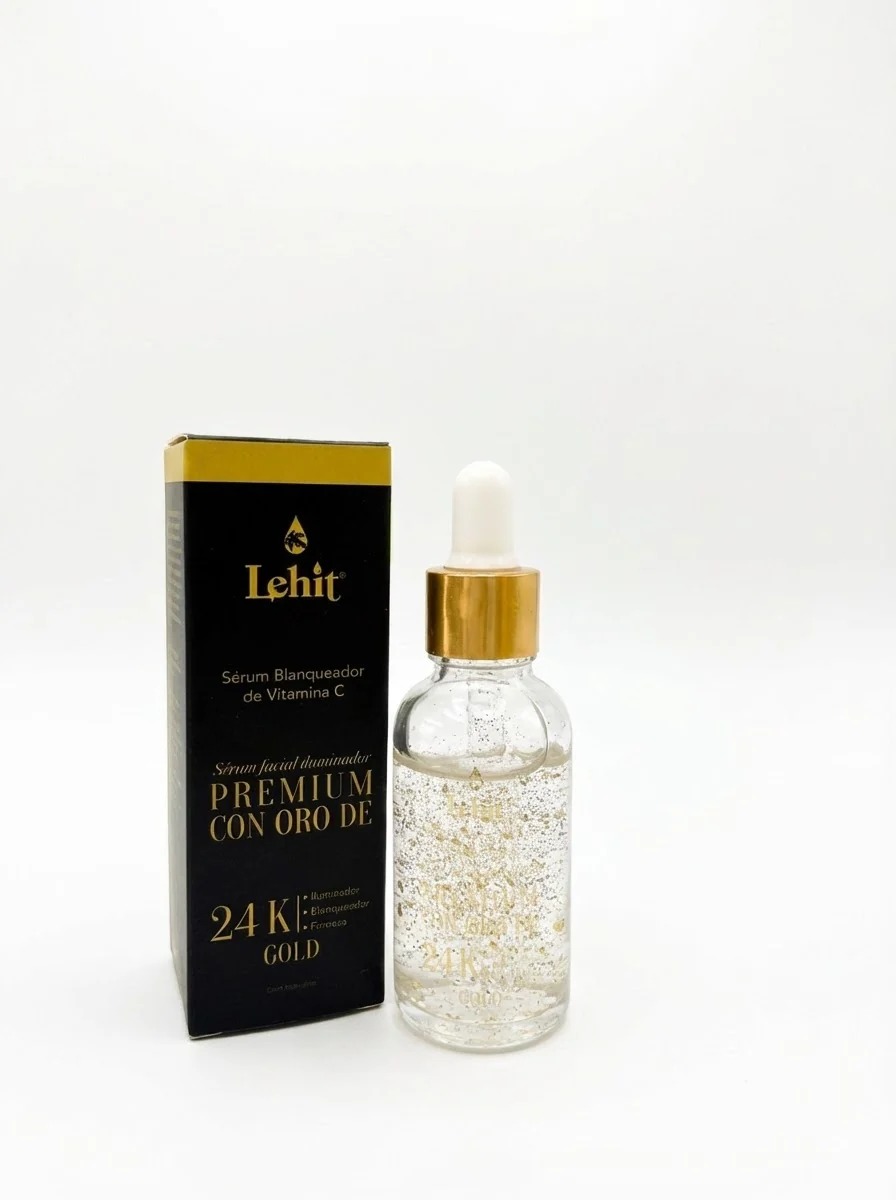 SERUM FACIAL ILUMINADOR CON ORO 24K Y VITAMINA C