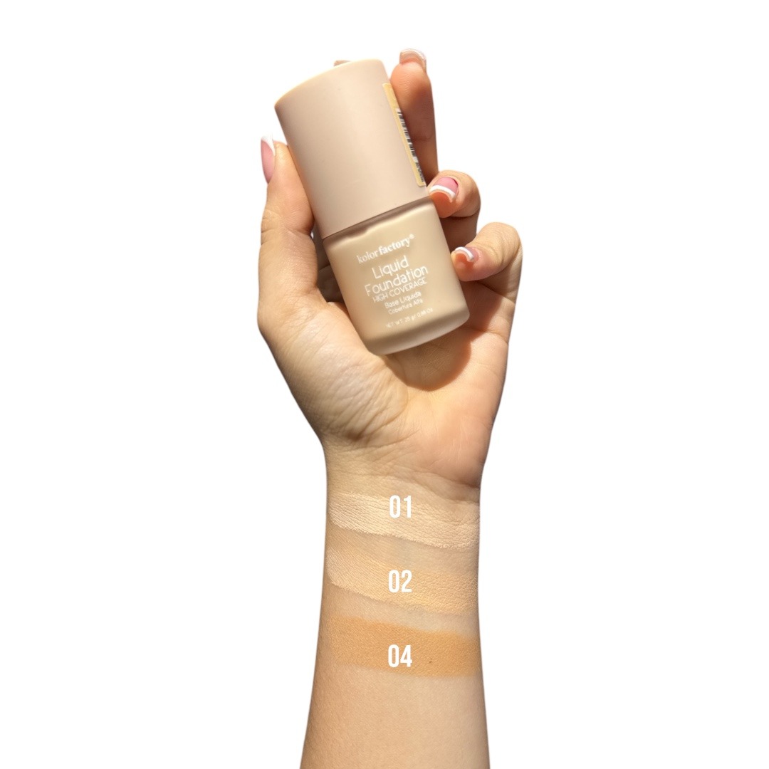 BASE LIQUIDA FOUNDATION KOLOR FACTORY 25GRS