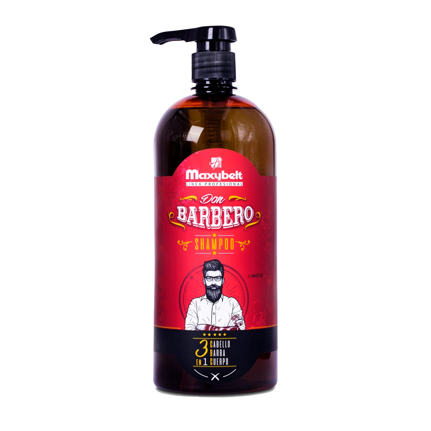 SHAMPOO 3 EN 1 DON BARBERO 400ML