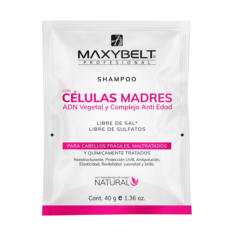SHAMPOO CELULAS MADRES MAXYBELT SOBRE