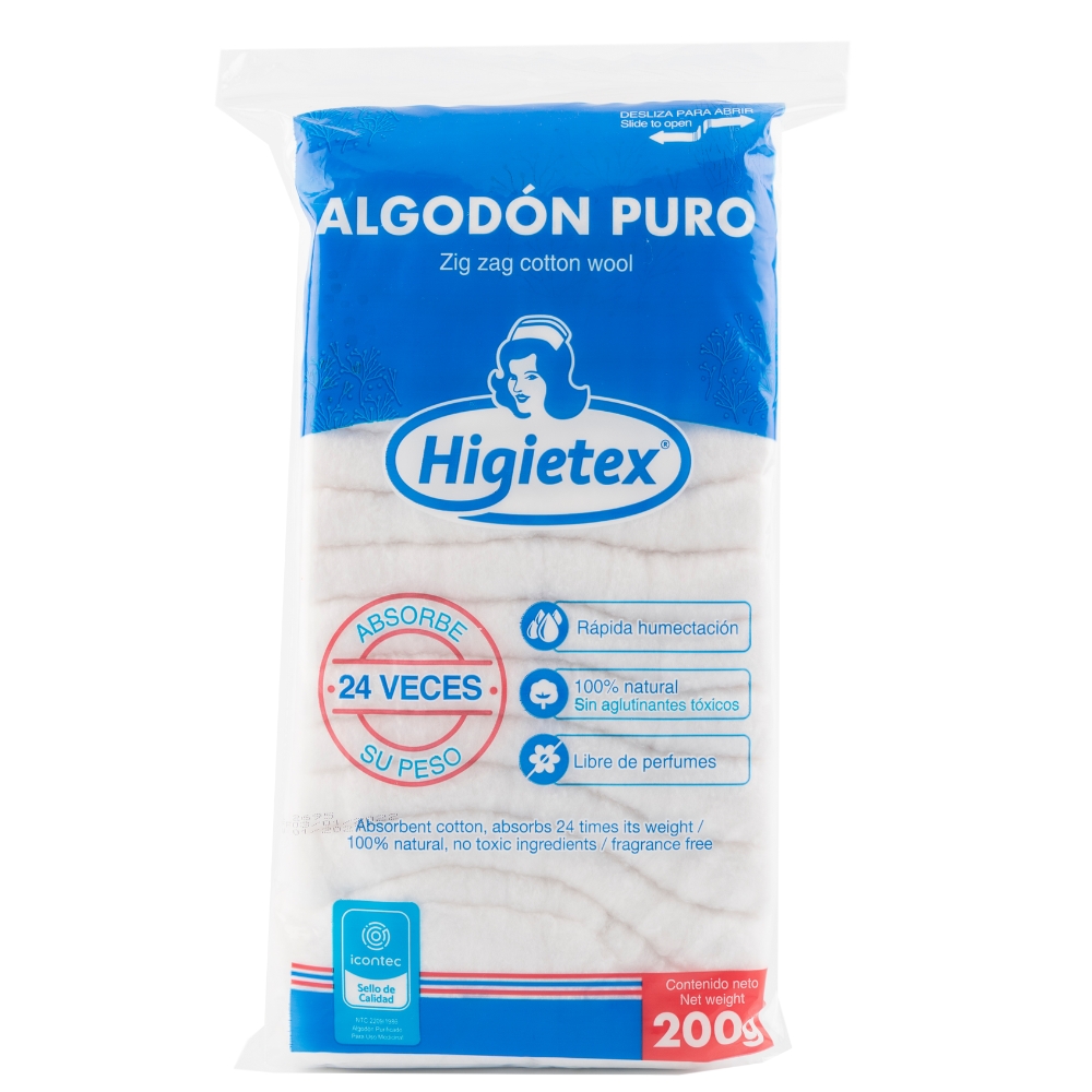 ALGODÓN HIGIETEX 200G