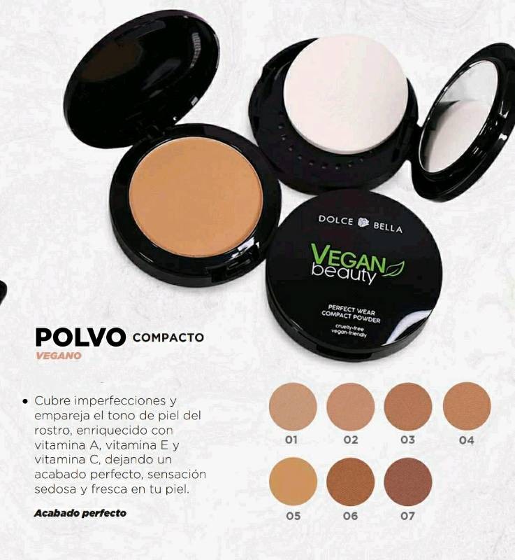 POLVO COMPACTO DOLCE BELLA VEGANO