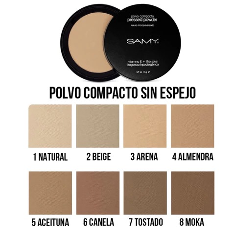 POLVO COMPACTO SAMY