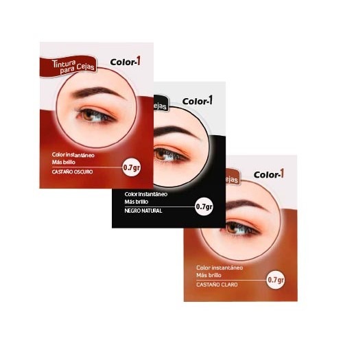 TINTURA DE CEJAS COLOR 1 SOBRE