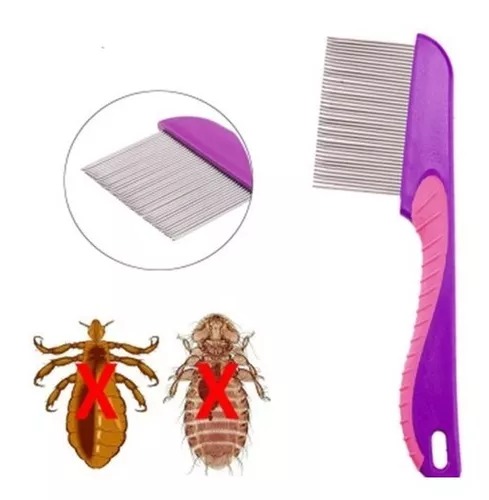 PEINE METALIZADO PARA PIOJOS