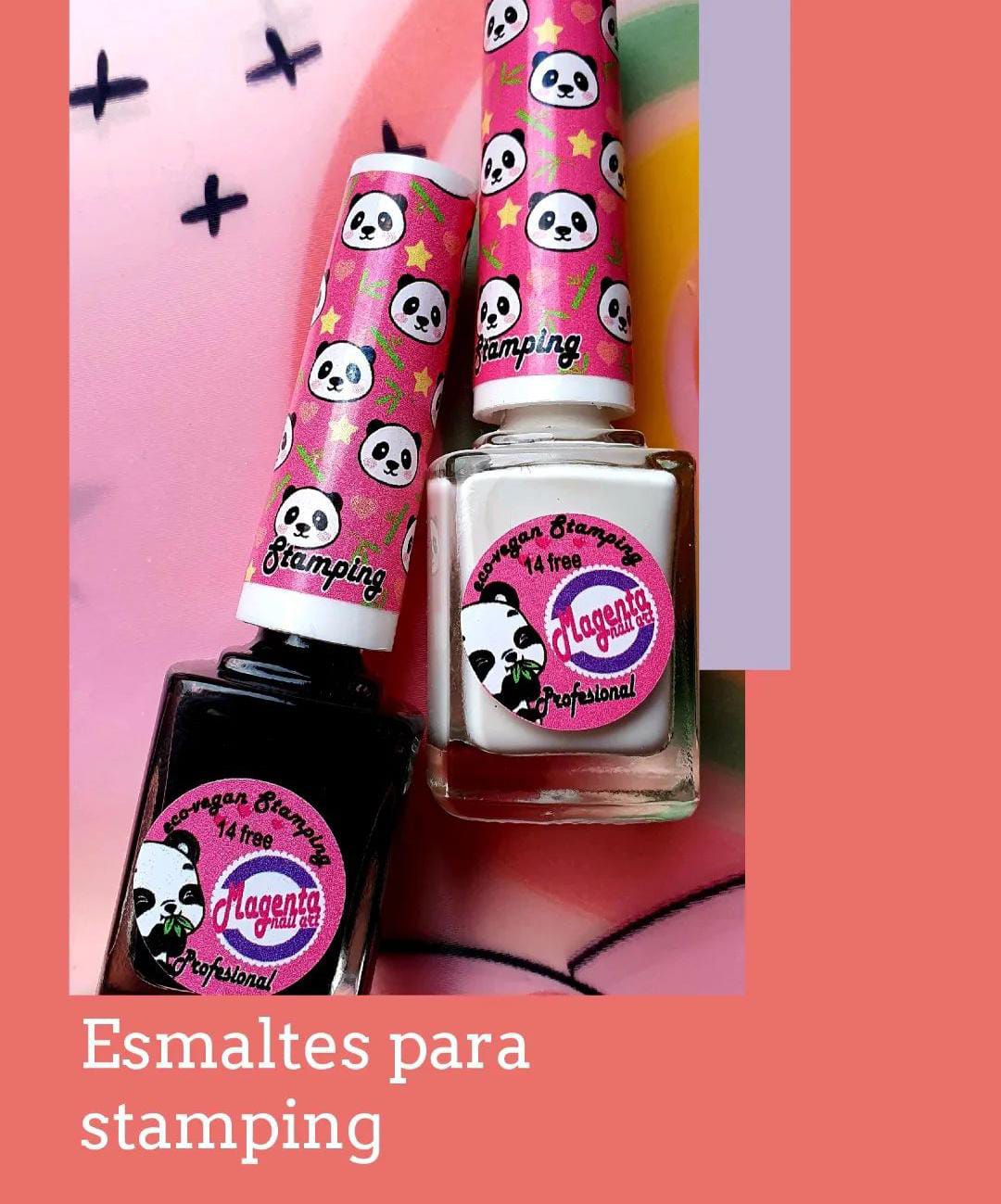 ESMALTE MAGENTA PARA ESTAMPING