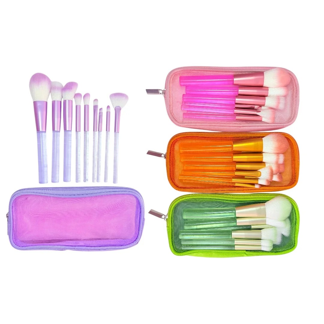 SET DE BROCHAS X10 CON ESTUCHE