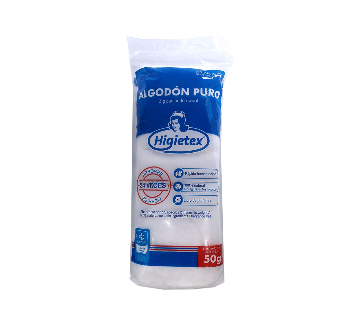 ALGODÓN HIGIETEX 50G